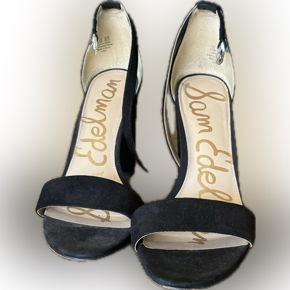 Sam Edelman Black Daniella Heels